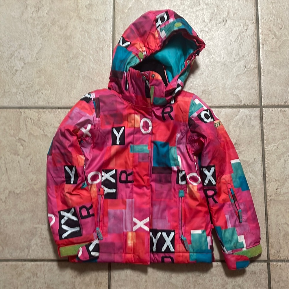 Roxy ski jacket, 8 years old girl, great conditions